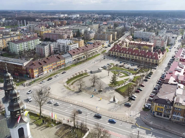 Stary Rynek w Mińsku Mazowieckim