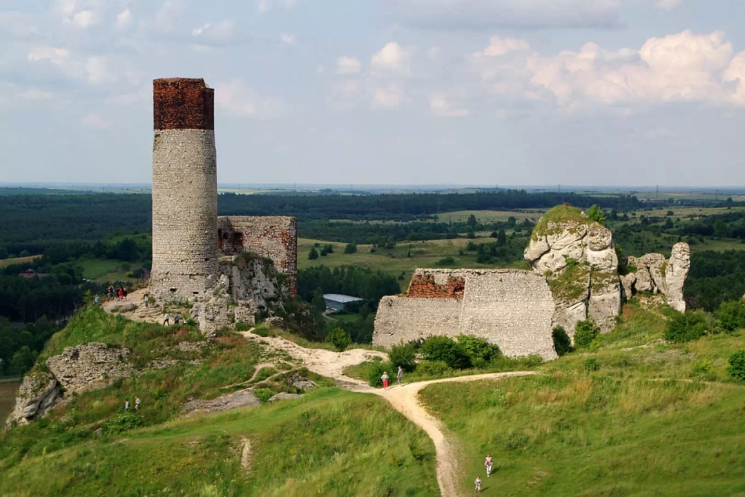 Zamek w Olsztynie obok Częstochowy