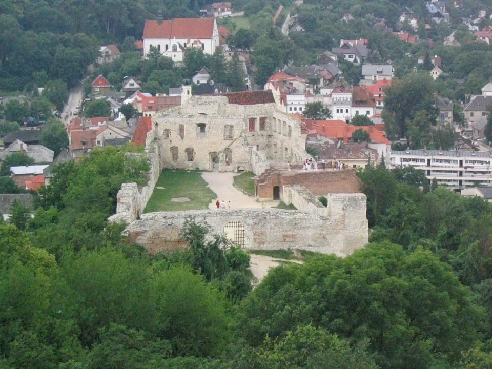 Ruiny zamku w Kazimierzu Dolnym