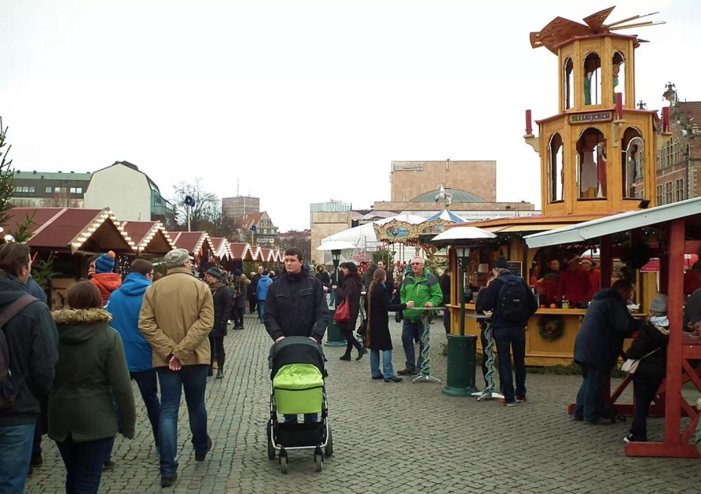 Jarmark świąteczny w Gdańsku