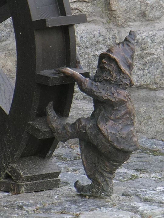 Krasnal Młynarz we Wrocławiu