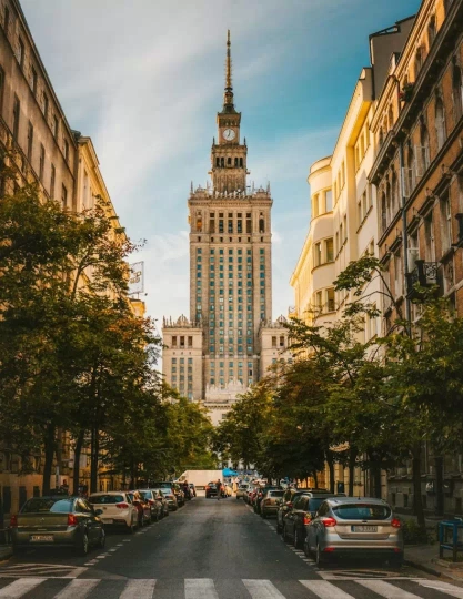Obszar strefy płatnego parkowania w Warszawie / fot. Pexels