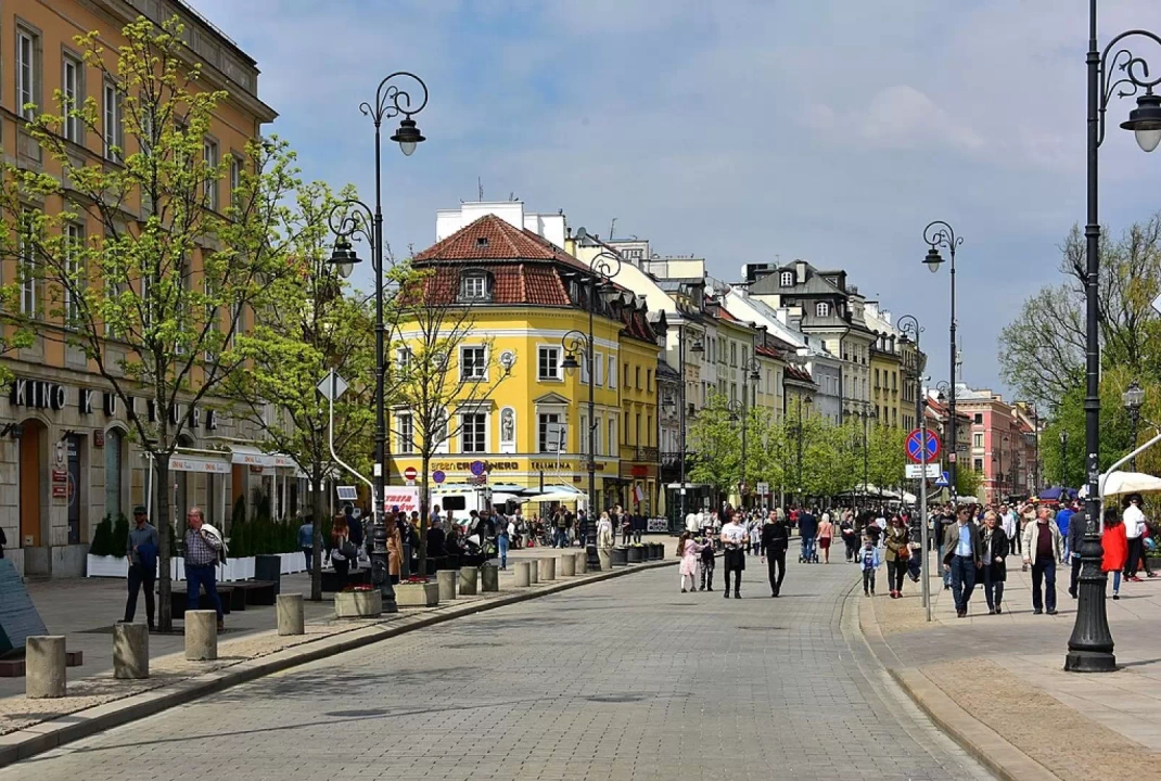 Krakowskie Przedmieście w Warszawie